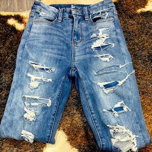 American eagle high rise curvy jeggings